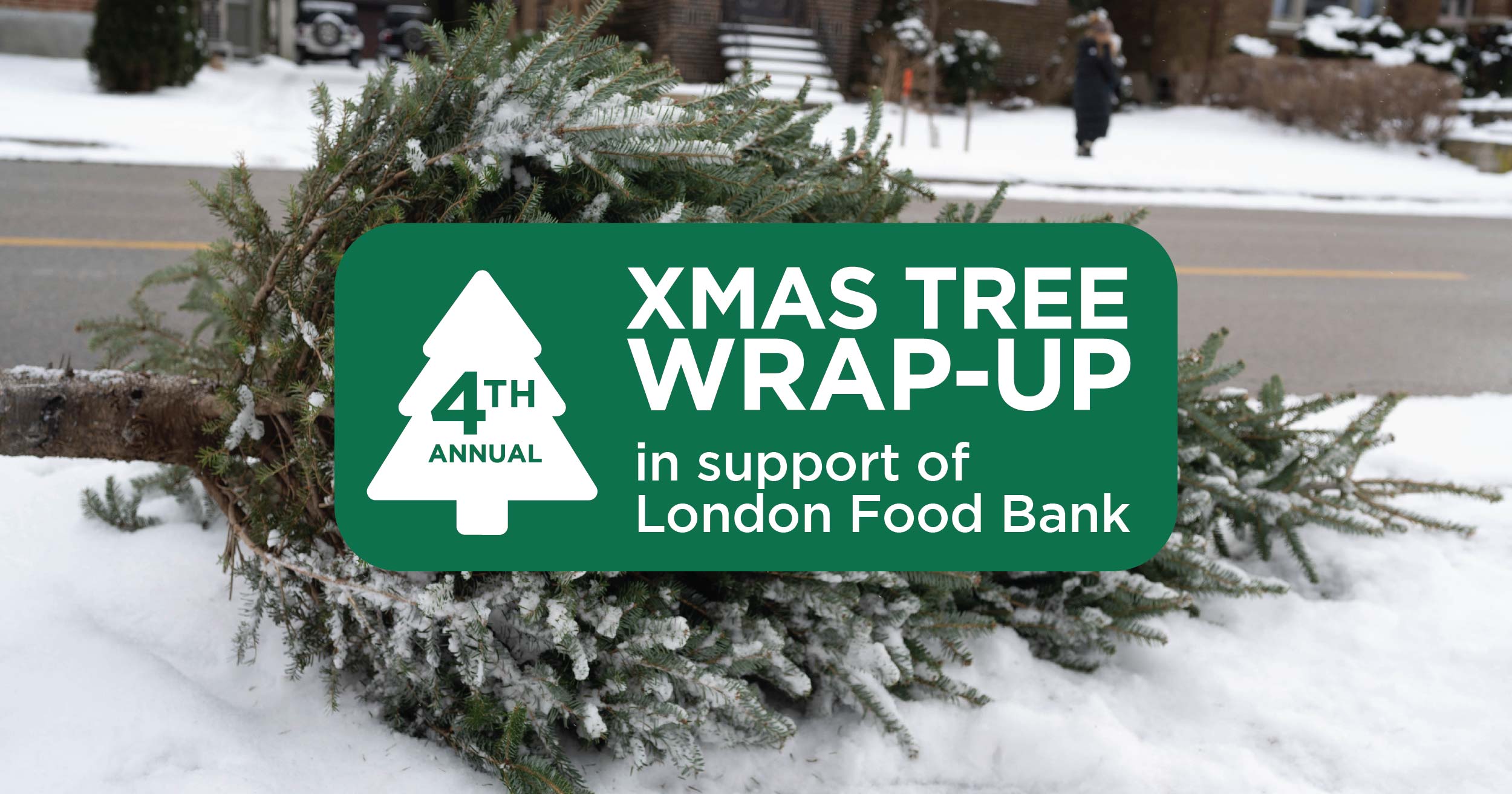 London, ON Christmas Tree Pickup Sat Jan 6, 2024 Xmas Tree WrapUp